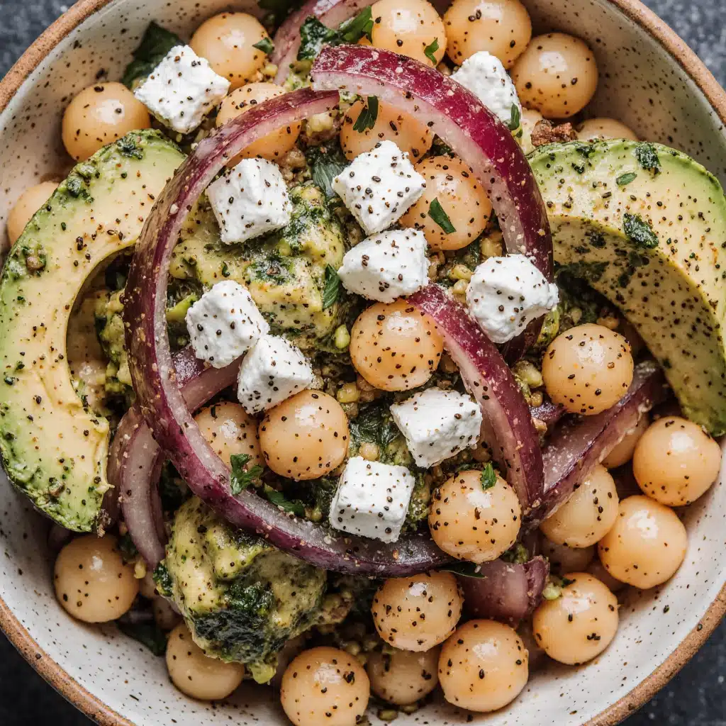 Chickpea Feta Avocado Salad A Quick and Healthy Delight 5 img 1 24