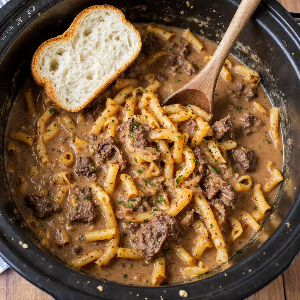 Crock Pot Beef and Noodles: Comforting Midwestern Classic Made Easy 5 img 4 14