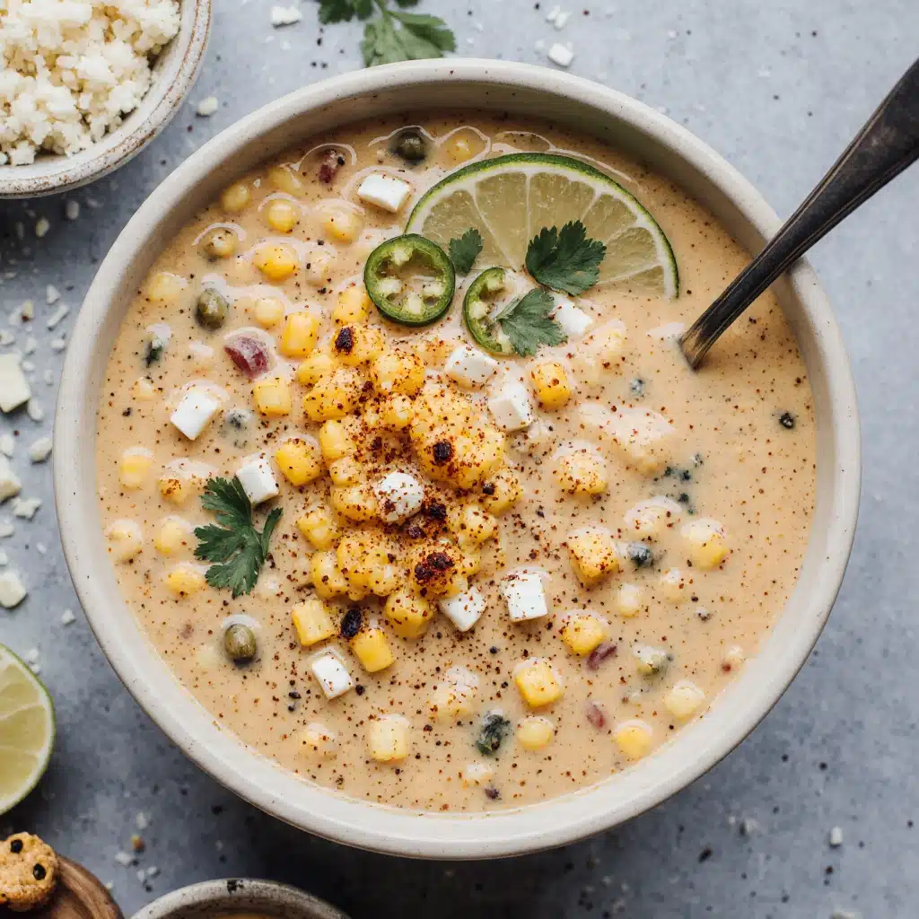 Mexican Street Corn Soup: A Creamy Twist on a Classic Elote 5 img 4 15