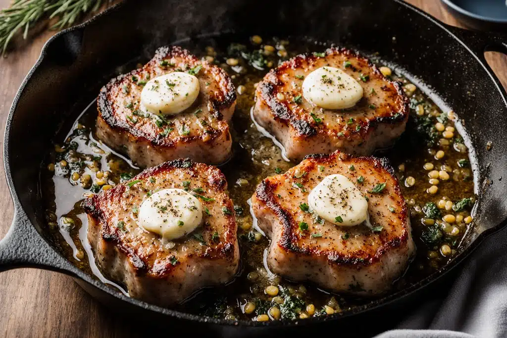 Garlic Butter Pan-Seared Pork Chops 5 img 6 4