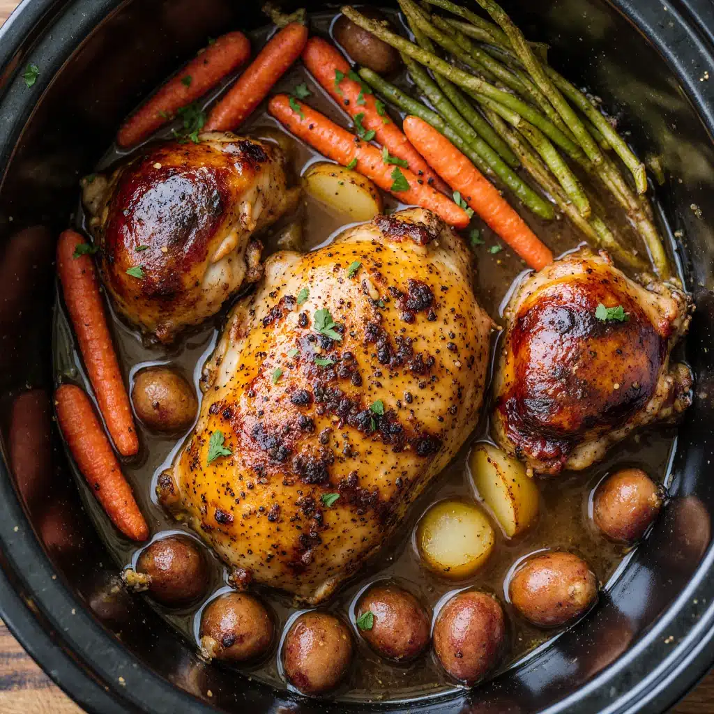 Slow Cooker Honey Garlic Chicken and Veggies: The Easiest One-Pot Dinner 5 img 8 1