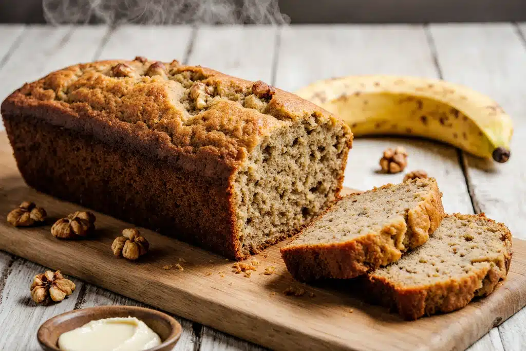 Moist Banana Nut Bread Recipe (Easy & Foolproof) 6 img 1 14