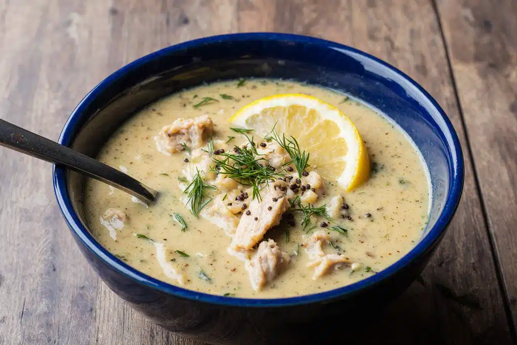 Avgolemono Soup Recipe: Authentic Greek Lemon Chicken Soup (30 Minutes) 7 img 1 9