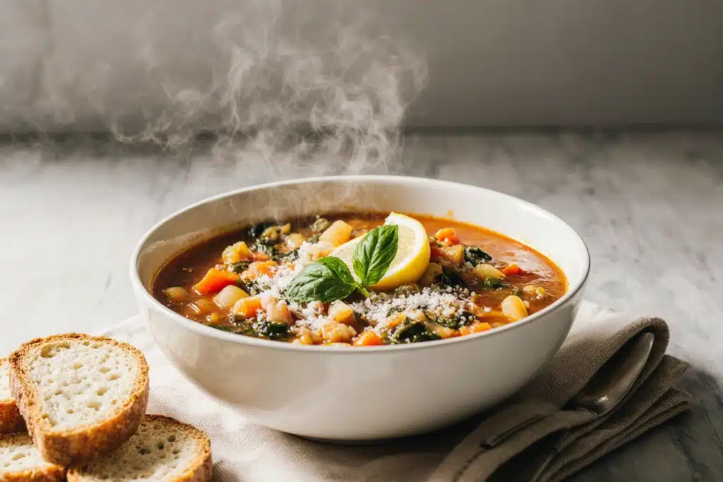 Easy Vegan Minestrone Soup with Vegetables 5 img 6 3